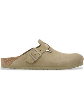 Para hombre. 1025788 Zuecos de Piel Boston (Ajuste Regular) (45), Plano, Ninguno, Casual