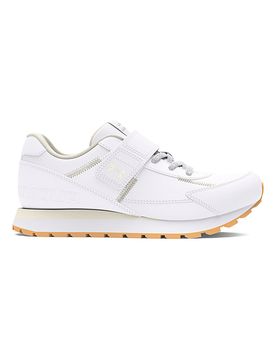 Sneakers bianche leggere con suola in gomma Essential Runner 30