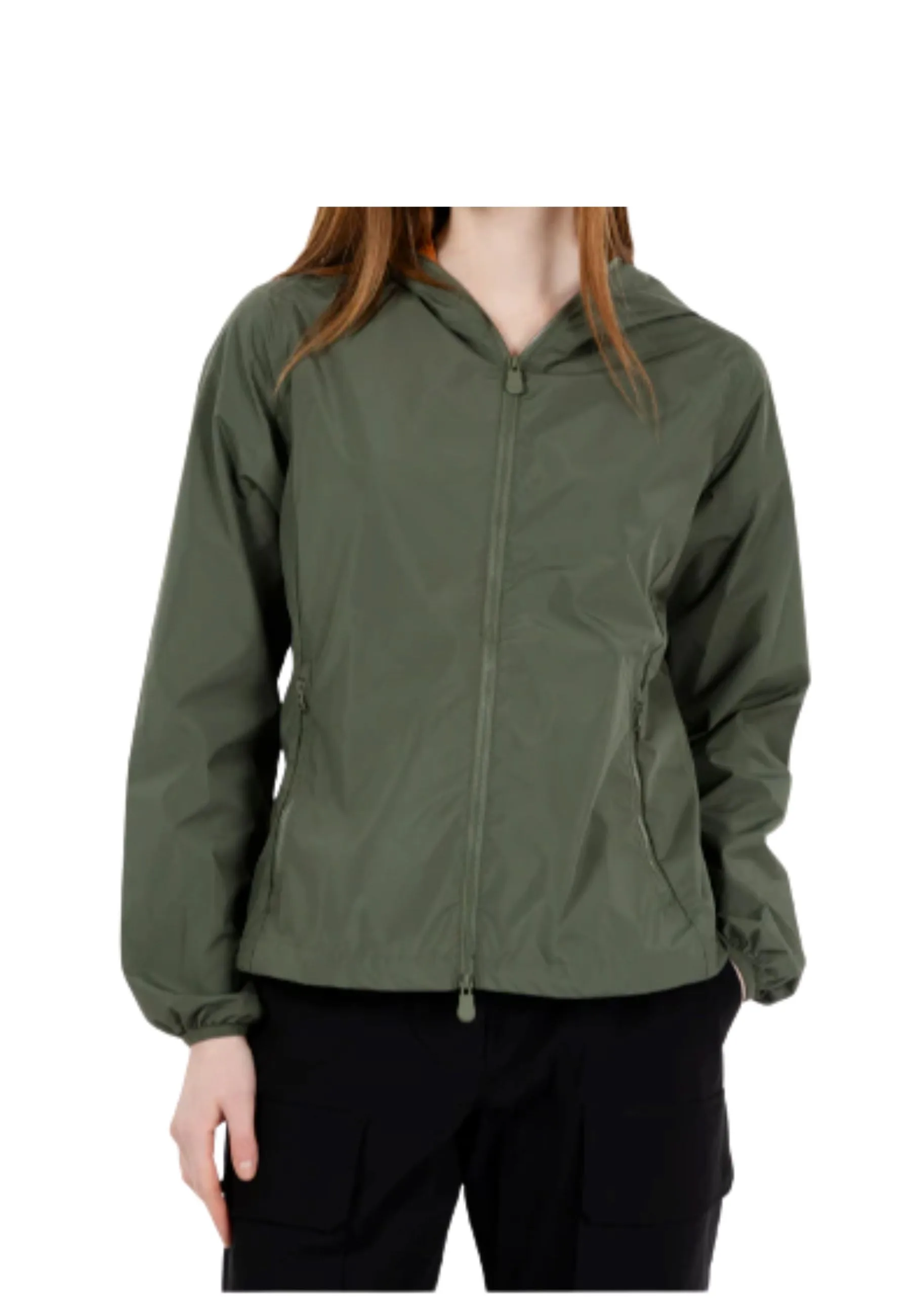 Giacca con cappuccio Donna Stella Thyme Green - Save the Duck - FashionsVida