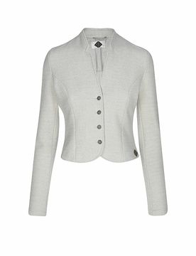 Chaqueta de punto tradicional BALEA crema S