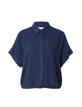 SELECTED Blusa 'Viva' azul noche