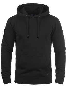 Solid Sudadera 'Bert' negro