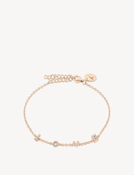 Bracciale oro rosa - 17.5cm
