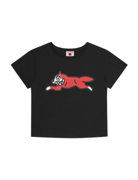 Running Dog Baby Tee - Black