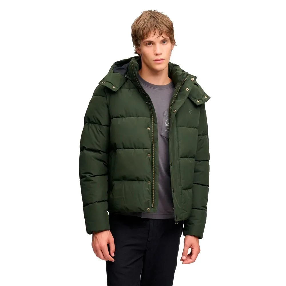 Giacca Trapuntata Premium Surplus Goods Olive Green XL - Superdry - FashionsVida
