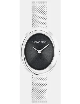 Reloj de mujer Twisted Bezel 25100151 de acero inoxidable - Calvin Klein - FashionsVida