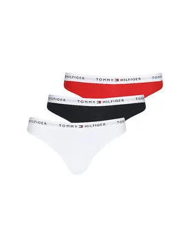 String confezione da 3 bianco bianco S - Tommy hilfiger - FashionsVida