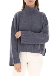 Maglione dolcevita GRIGIO SCURO XS