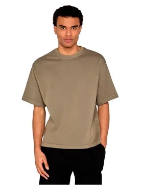 T-shirt à Manches Courtes Tb8097 Pale Olive 5XL
