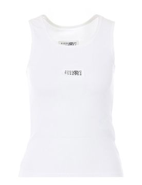 MM6 Maison Margiela Canotta bianca