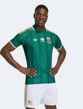 Maglia Away Sudafrica 26 L Team Dark Green / Team Green - Adidas - FashionsVida
