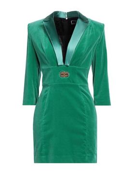 Mini-Kleid Damen Smaragdgrün 34 Damen