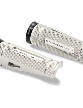 Kit Coppia Pedane in Alluminio NF123-N Argento taglia unica