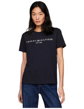 Donna t-shirt blu WW0WW40276