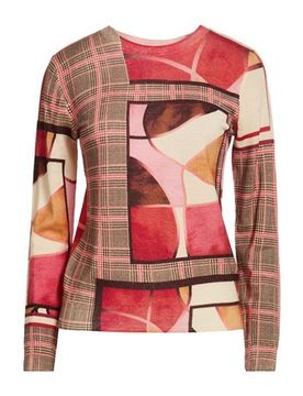 Pullover Mujer Rojo tomate S Mujer