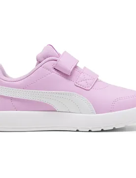 Sneaker Courtflex V3 V Ps Mauve Glow / White EU 32 1/2 - Puma - FashionsVida