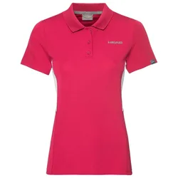 Club Tech Short Sleeve Polo Magenta 140 cm