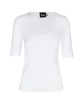 Boss Camiseta EJITA blanco XL