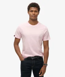 Superdry Herren Klassisches Essential T-shirt Pink - Größe: S