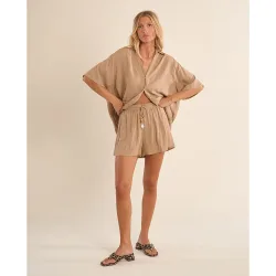 Short de mujer corto detalle abalorios