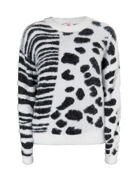MYMO Jersey 'Biany' negro / blanco