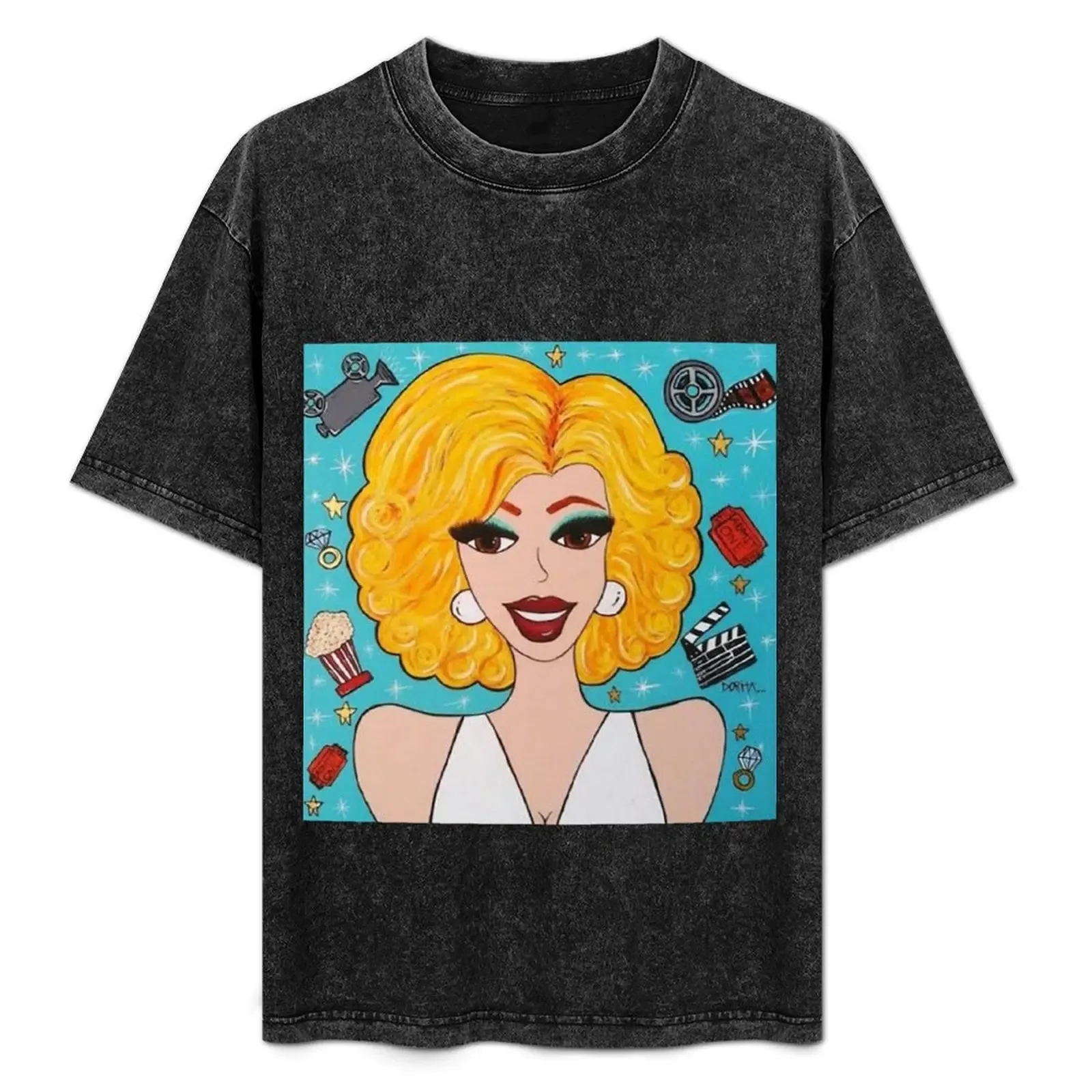 Mari_Turquesa T-Shirt Basic All Season Solid T-Shirt - Aliexpress - FashionsVida