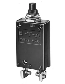 K10-dd Circuit Breaker 25a Black One Size unisex - Philippi - FashionsVida