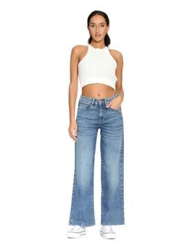 Wide-Fit Jeans Carlotta Blau 32 - Gang - FashionsVida