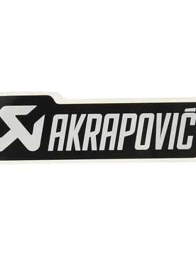 Adesivo Akrapovic P-HST19AL 120mm X 35mm taglia unica - Akrapovič - FashionsVida