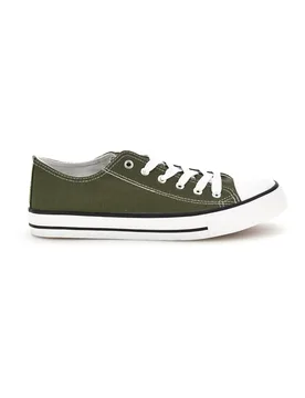 Sneakers verdi con lacci 8011 44 - 2T2L - FashionsVida