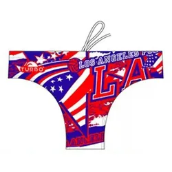 La Stars Swimming Brief Red 2XL Men