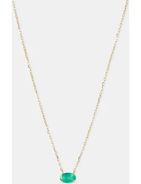 Colgante de oro y esmeralda - El Corte Inglés - FashionsVida