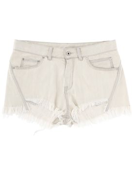 Rick Owens Bias Cutoffs Mini Shorts