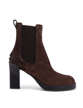Tod's Stivaletti In Suede