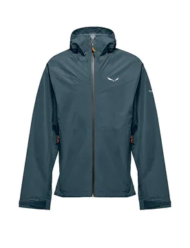 Veste de randonnée Puez Aqua 4 2.5L Powertex à capuche pétrole S - Salewa - FashionsVida