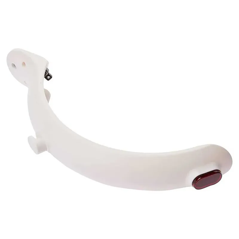 Parafango Posteriore M37c M365/pro + Gancio + Luce Posteriore White One Size