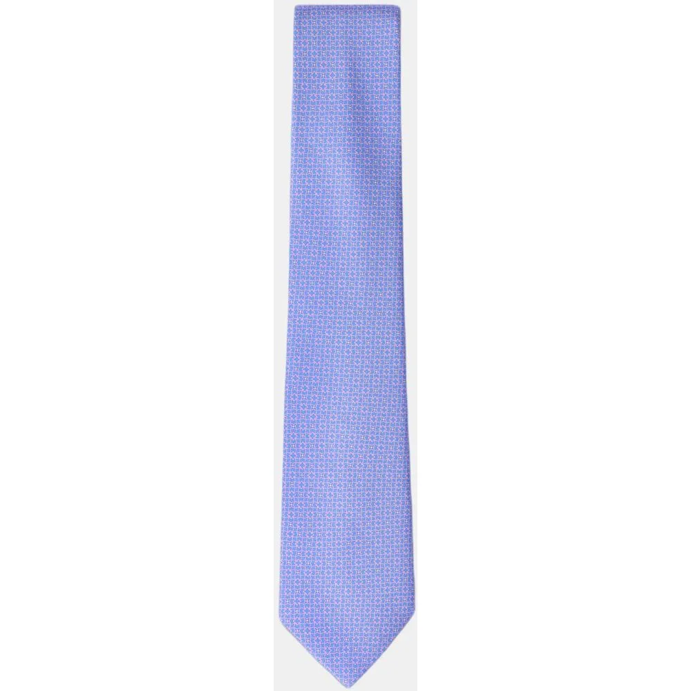 Corbata seda estampada de hombre - Olimpo - FashionsVida