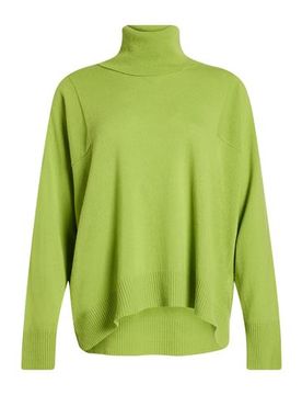 Cuello alto Mujer Verde lima S,XS Mujer