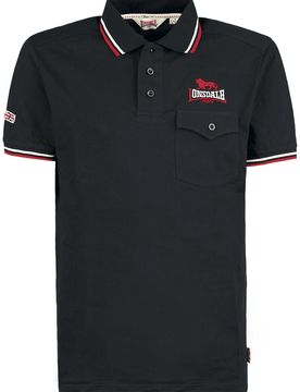 Rockabilly Poloshirt - Lynton - M bis 3XL - für Männer - Größe XXL - schwarz - Männer - male
