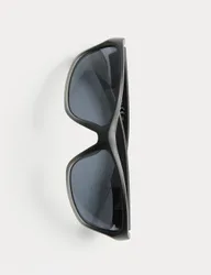 Kids' Sporty Ombré Sunglasses (S-L) Black Mix male