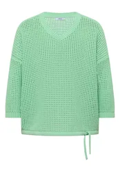 XL TOS_Crochet V-neck female
