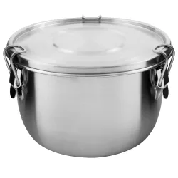 Essensbehälter Foodcontainer 1 L stainless steel Default Title adult