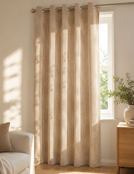 Sinsay - Tenda in velluto - beige