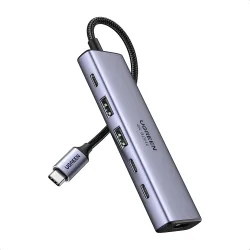 Hub USB-C multipuerto 6 en 1