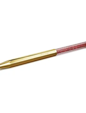 Penna a sfera Crystalline Chinese New Year, Forma ottagonale, Anno del Serpente, Rosso, Placcato color oro OS - Swarovski - FashionsVida