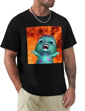 Bibble Meme Art Poster Retro T-Shirt Everyday Wear Basic Short Sleeve Top - Aliexpress - FashionsVida