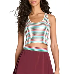 Everyday Brami Sleeveless T-shirt Sandrift Stripe L