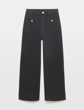 Pantalón denim de mujer crop culotte - Easy Wear - FashionsVida