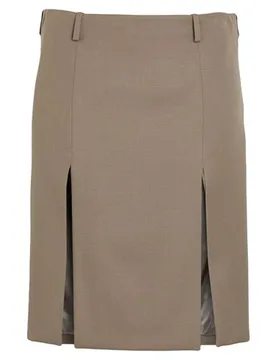 Minirock Damen Grau 34,36 Damen - THE ATTICO - FashionsVida