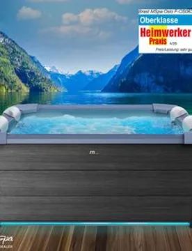 Mspa Whirlpool OSLO SAPPHIRE 6 Personen mit LED - BRAST - FashionsVida